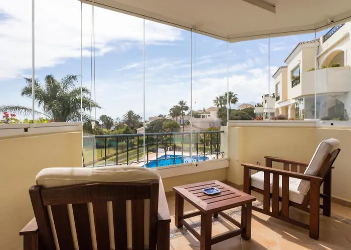 Homeforguest Front Line Beach Apartment In Hacienda Playa Marbella